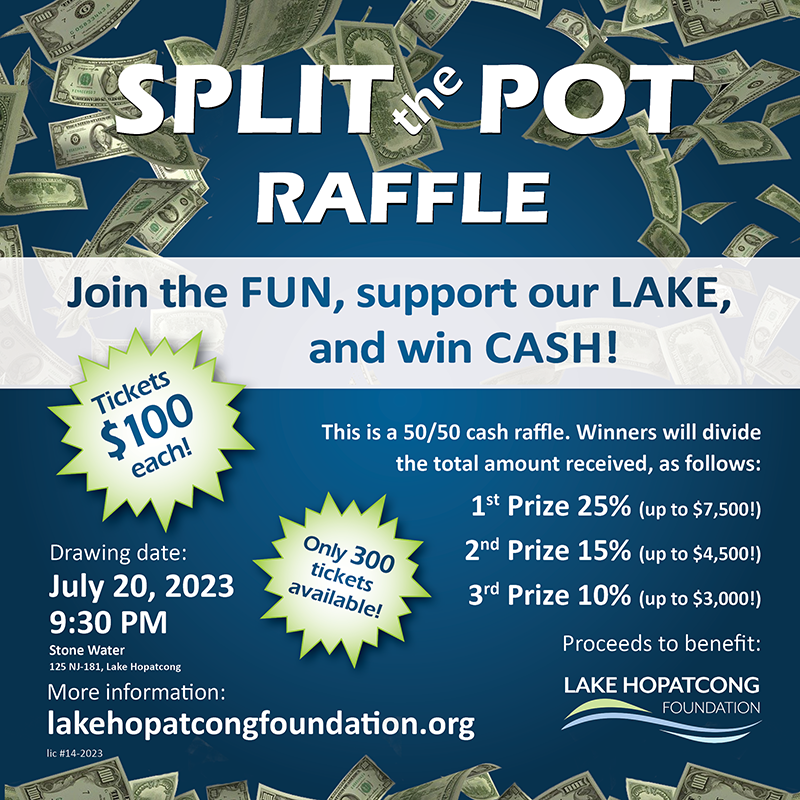 Our 'Split-the-Pot' raffle is back (and so are your chances of