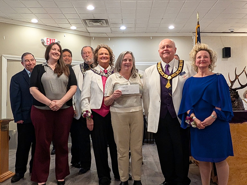 Elks Check Presentation 2026