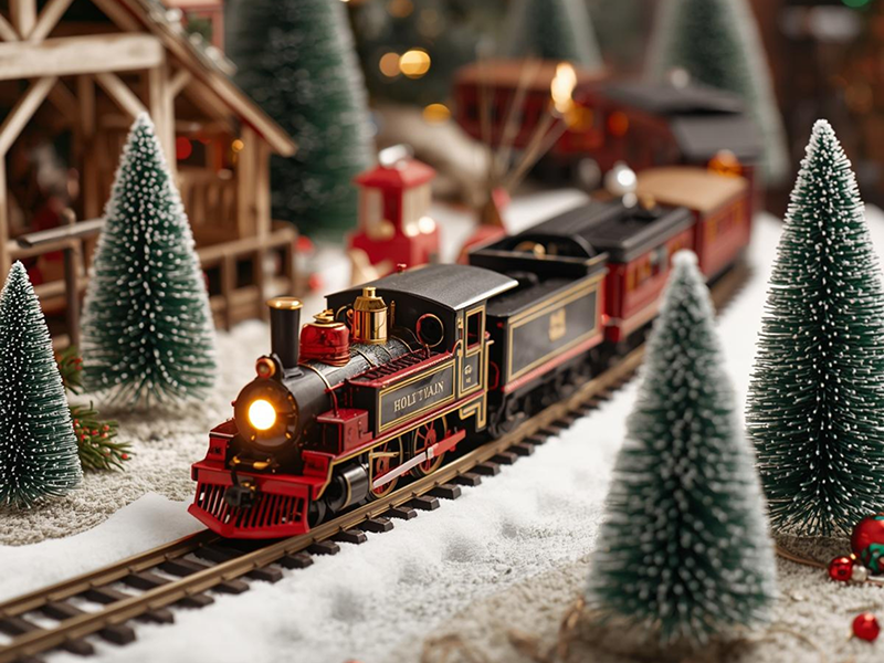 Holiday Train Display without Description