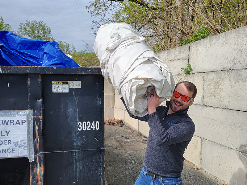 Shrink Wrap Kyle Photo