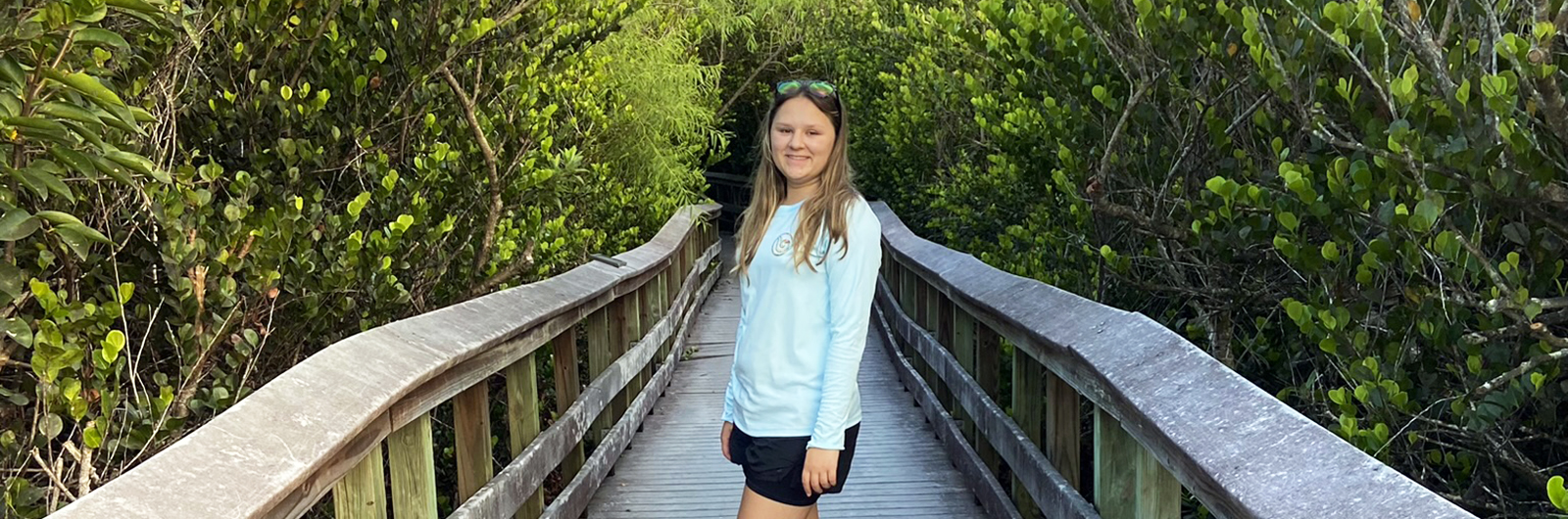 Anna on Boardwalk Trail