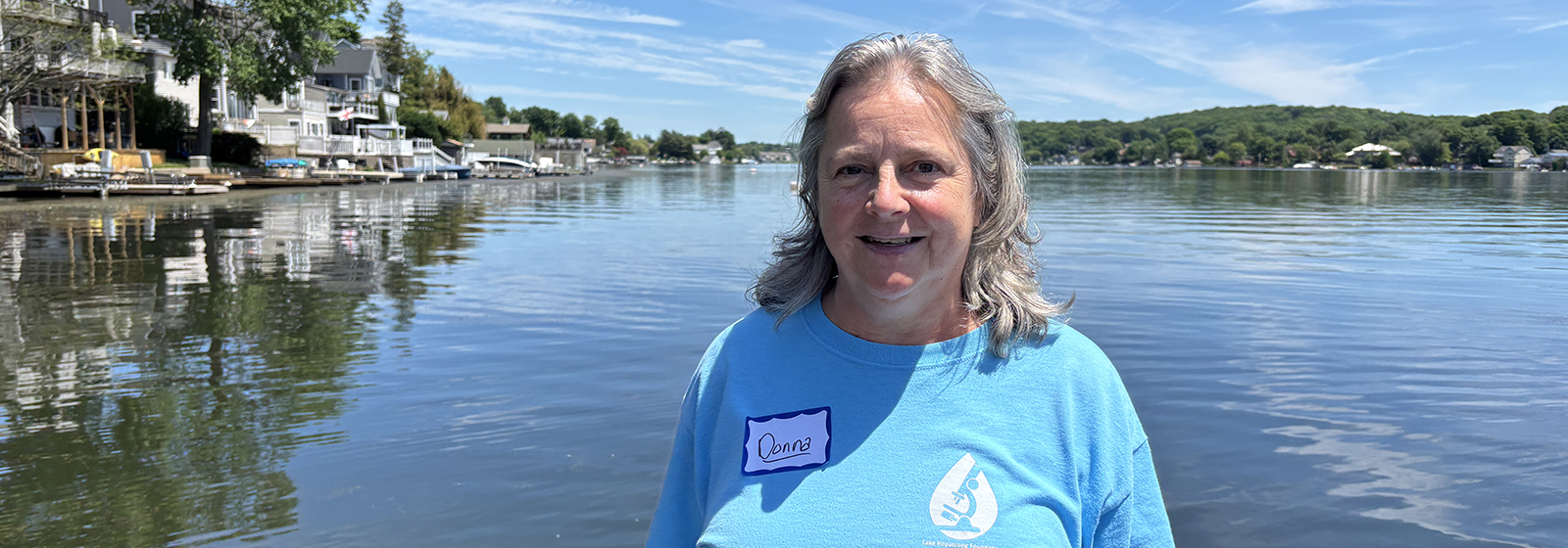 Donna Macalle-Holly on Lake Hopatcong