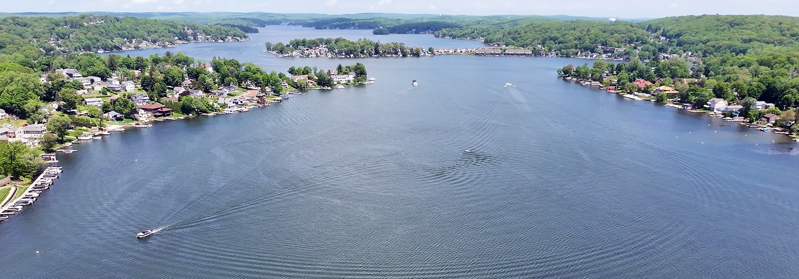 Lake Hopatcong With Ripples